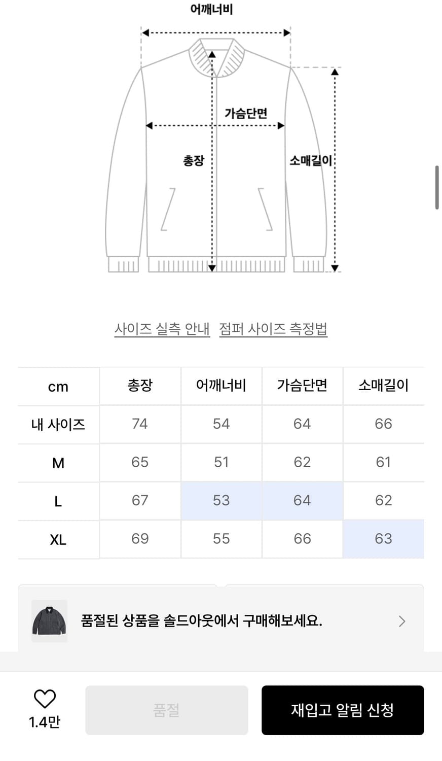 에스피오나지 캔버스 워크자켓 (차콜 네이비,XL) 상품이미지4