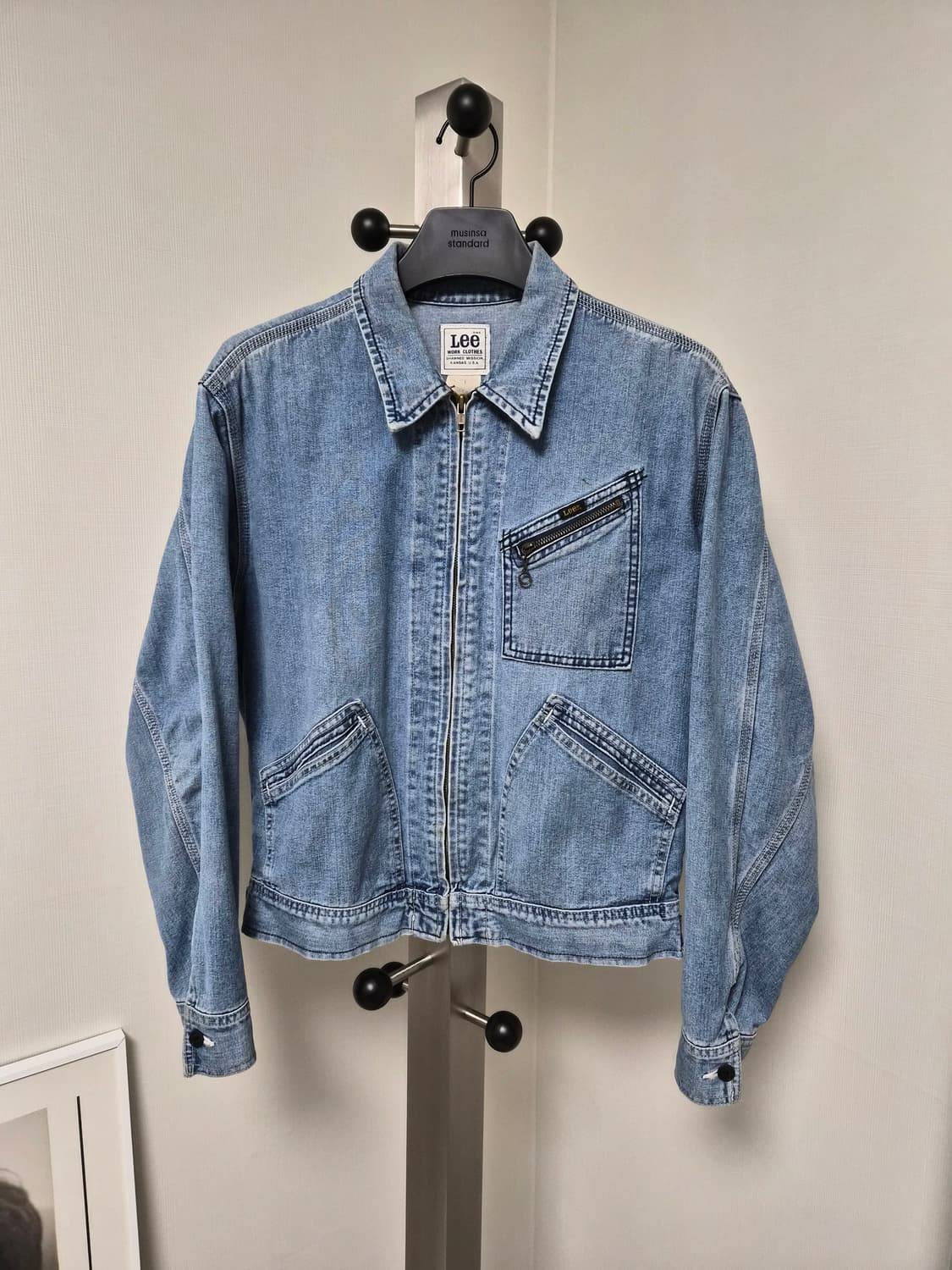 Lee 91-B / 데님워크자켓 / 90s Japan made 상품이미지3