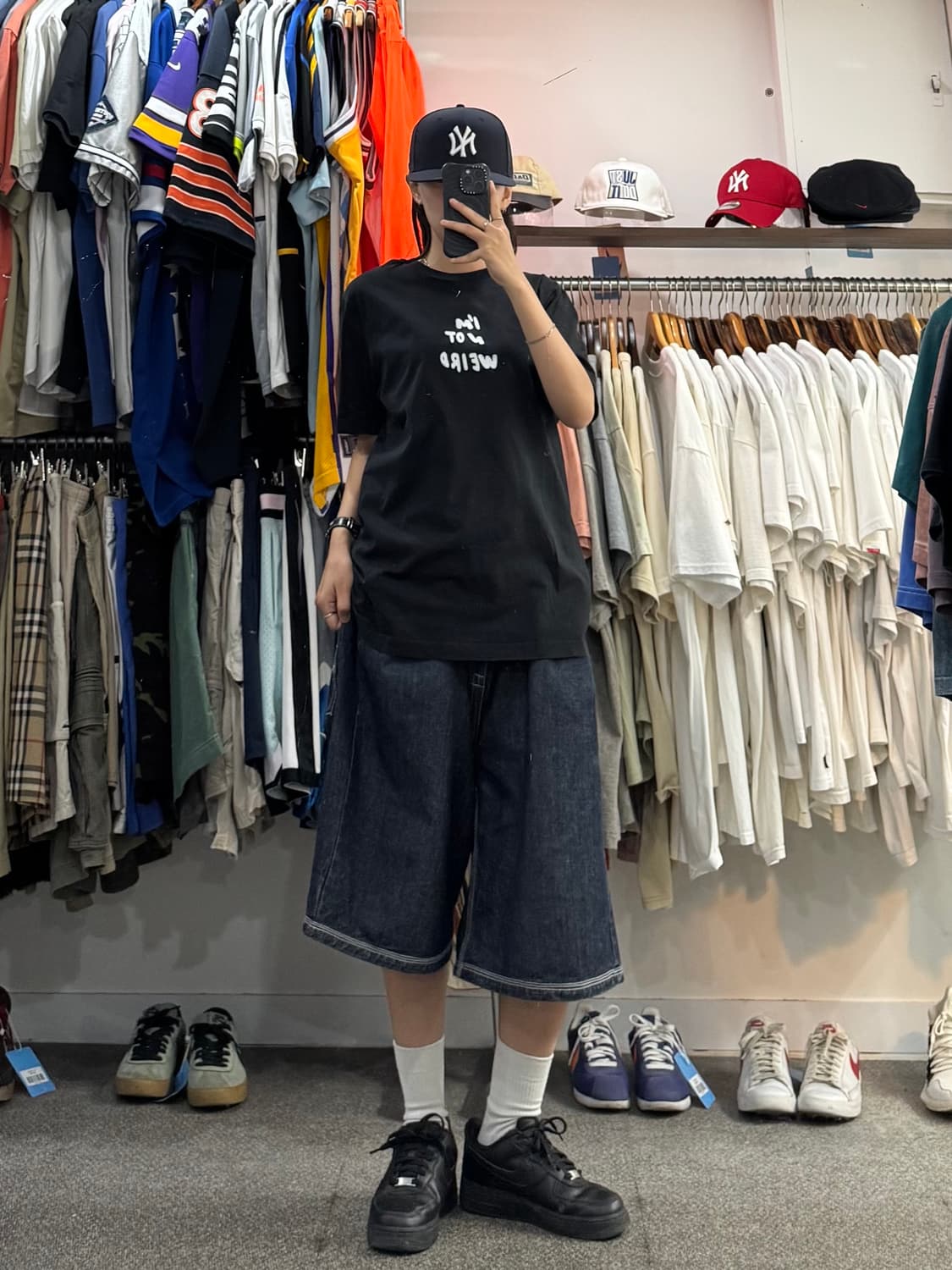디젤 i’m not weird 반팔 상품이미지6