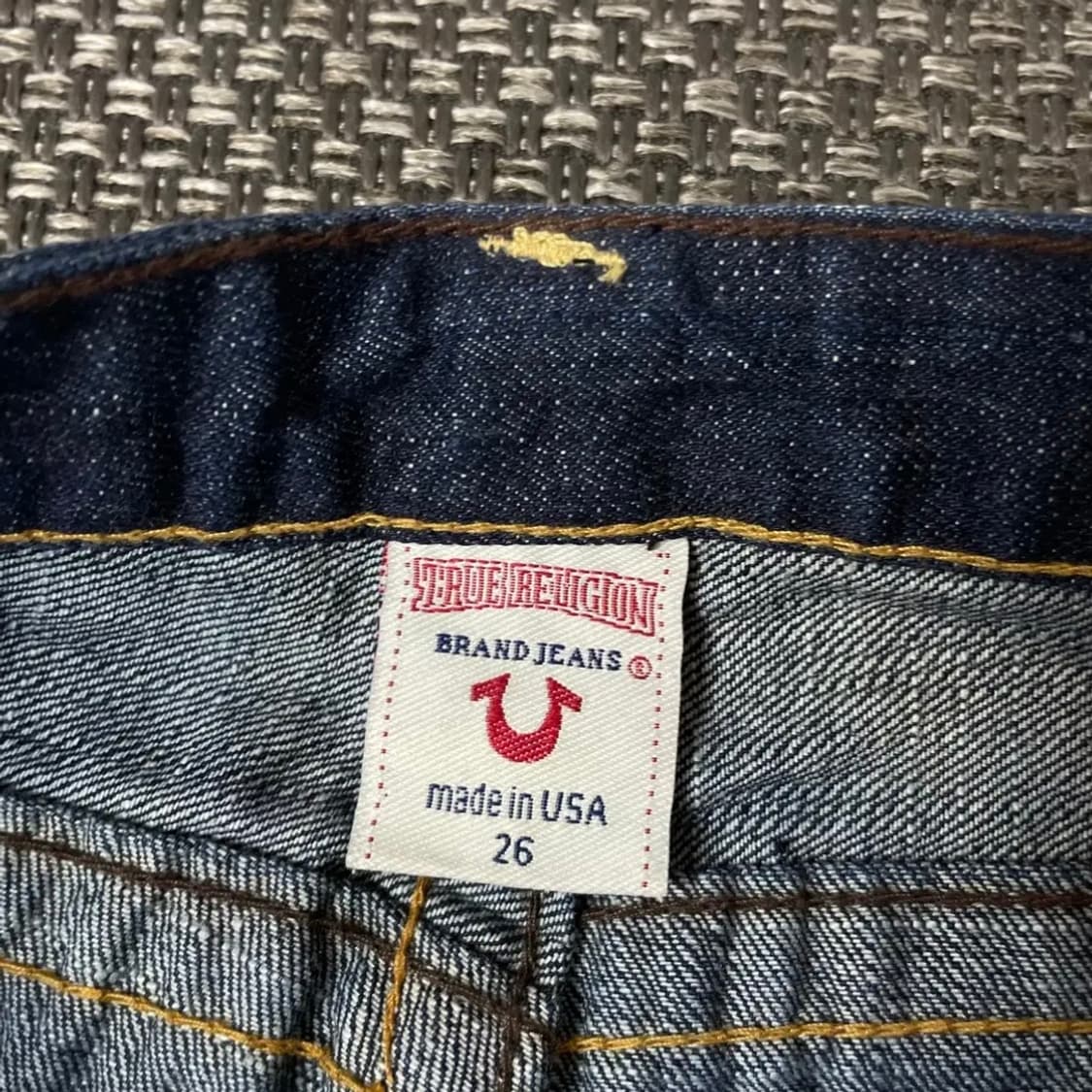 트루릴리전 로우라이즈 데님 데드스탁 상품이미지4