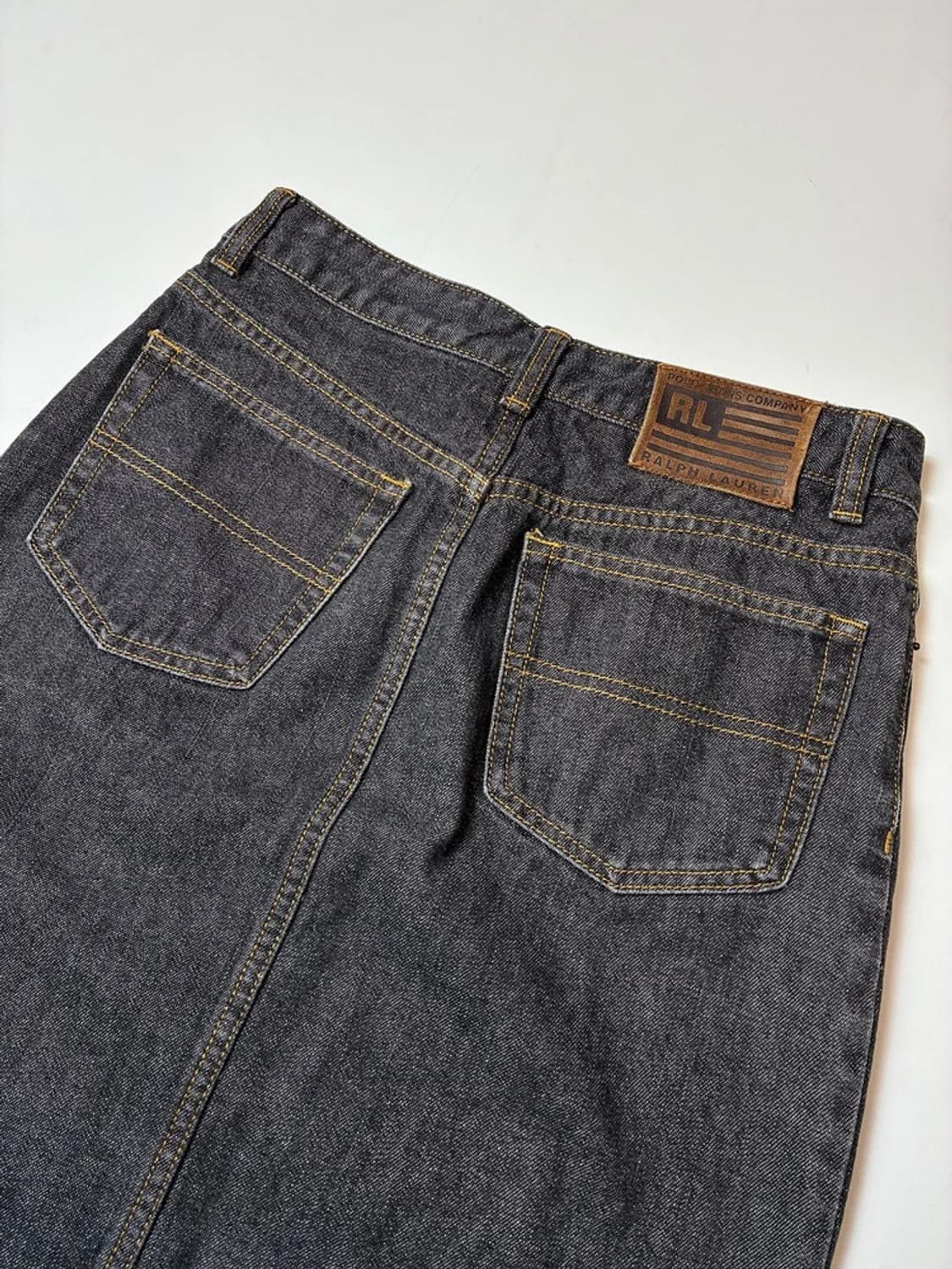 폴로 진스 00's 흑청 데님 스커트 PN8619 상품이미지2