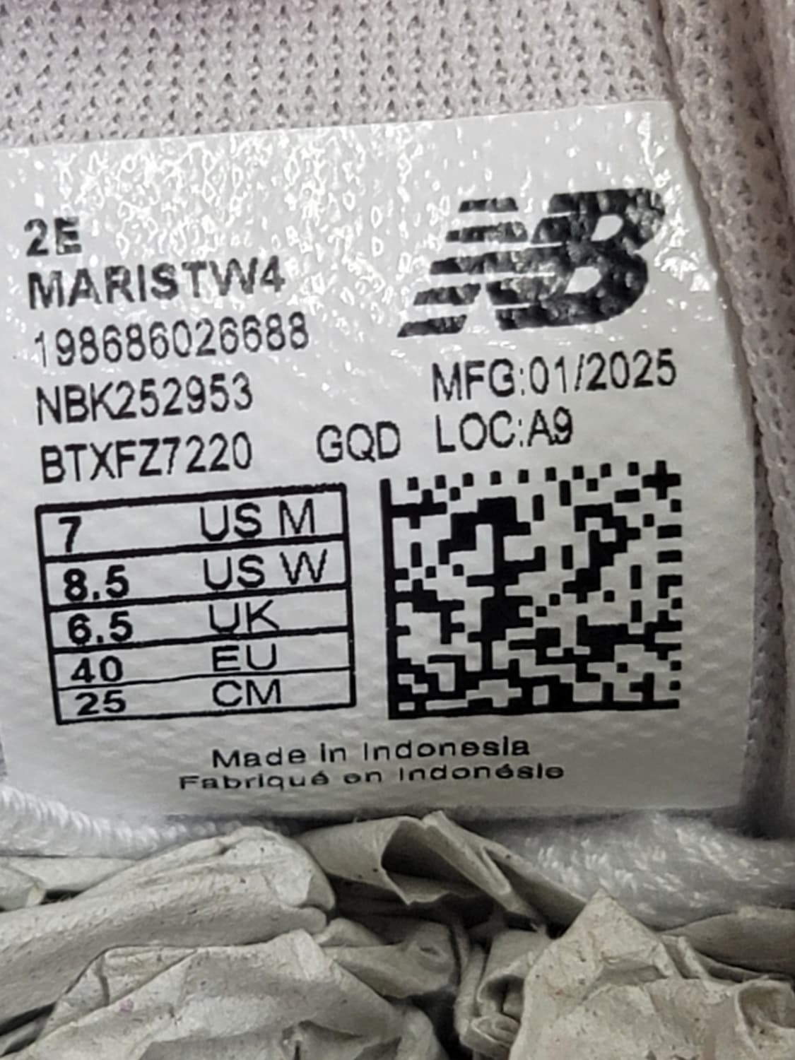 (250)뉴발란스 프레쉬 폼 아리시 럭스 v4 화이트-2E 와이드[대전] 상품이미지9