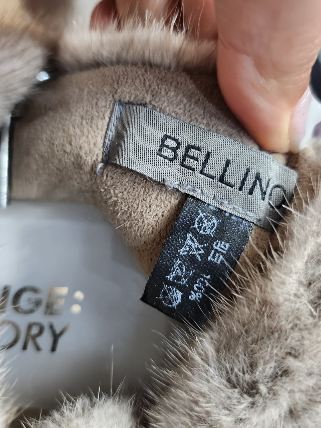 벨리노 BELLINO 밍크100 목도리 상품이미지5