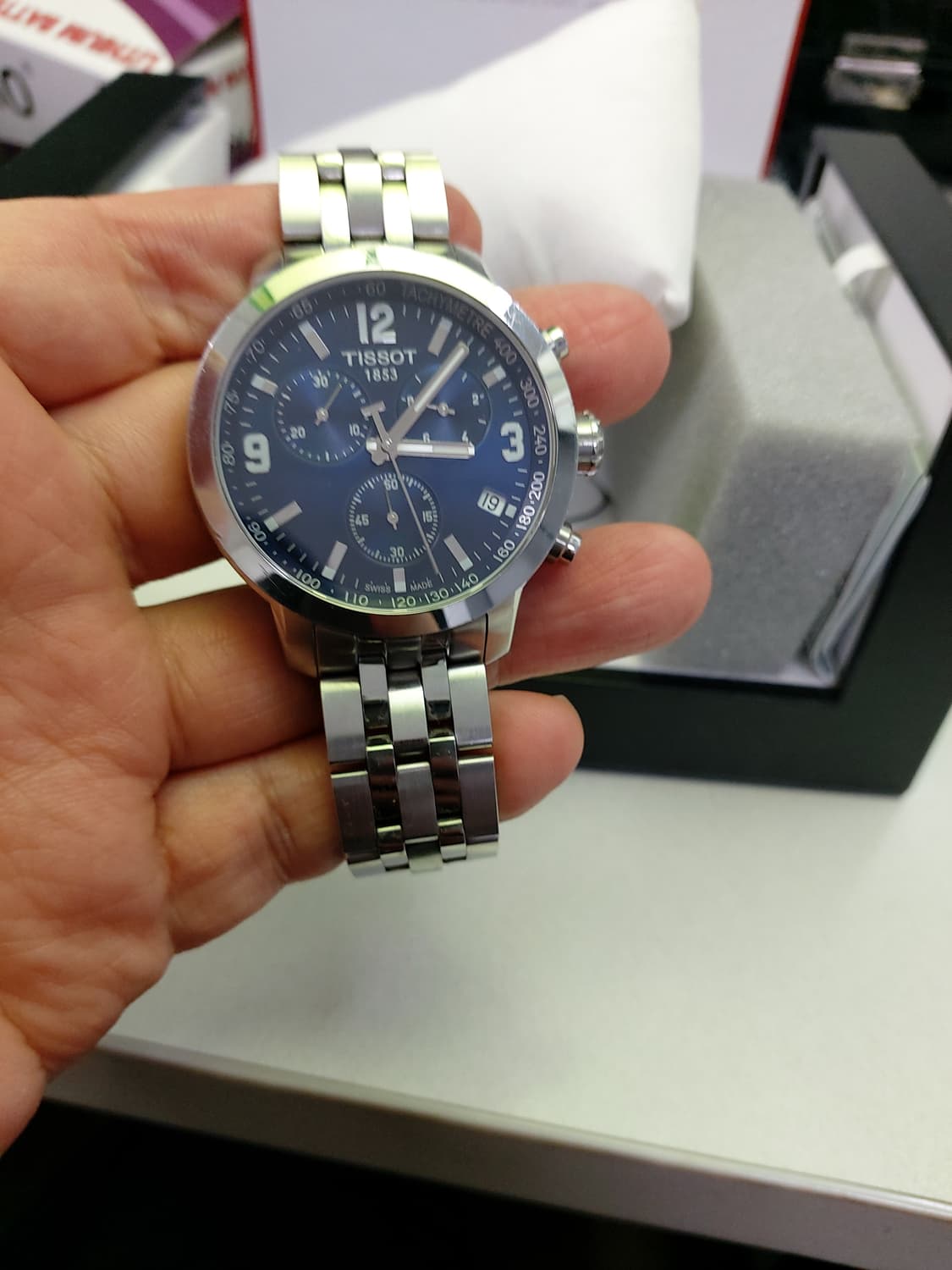 티쏘 메탈 시계 풀박스 판매 상품이미지2