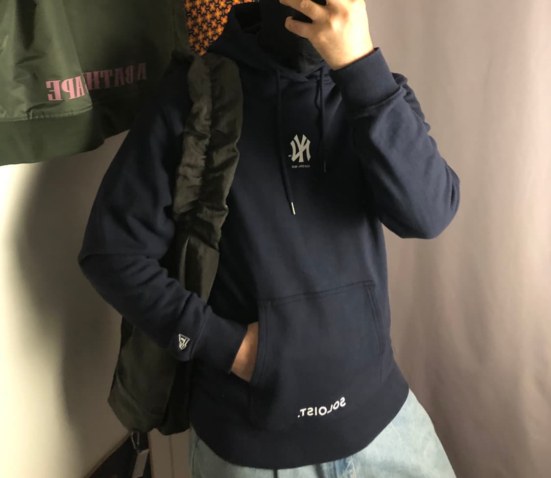 솔로이스트 뉴에라 양키즈 후드 상품이미지1