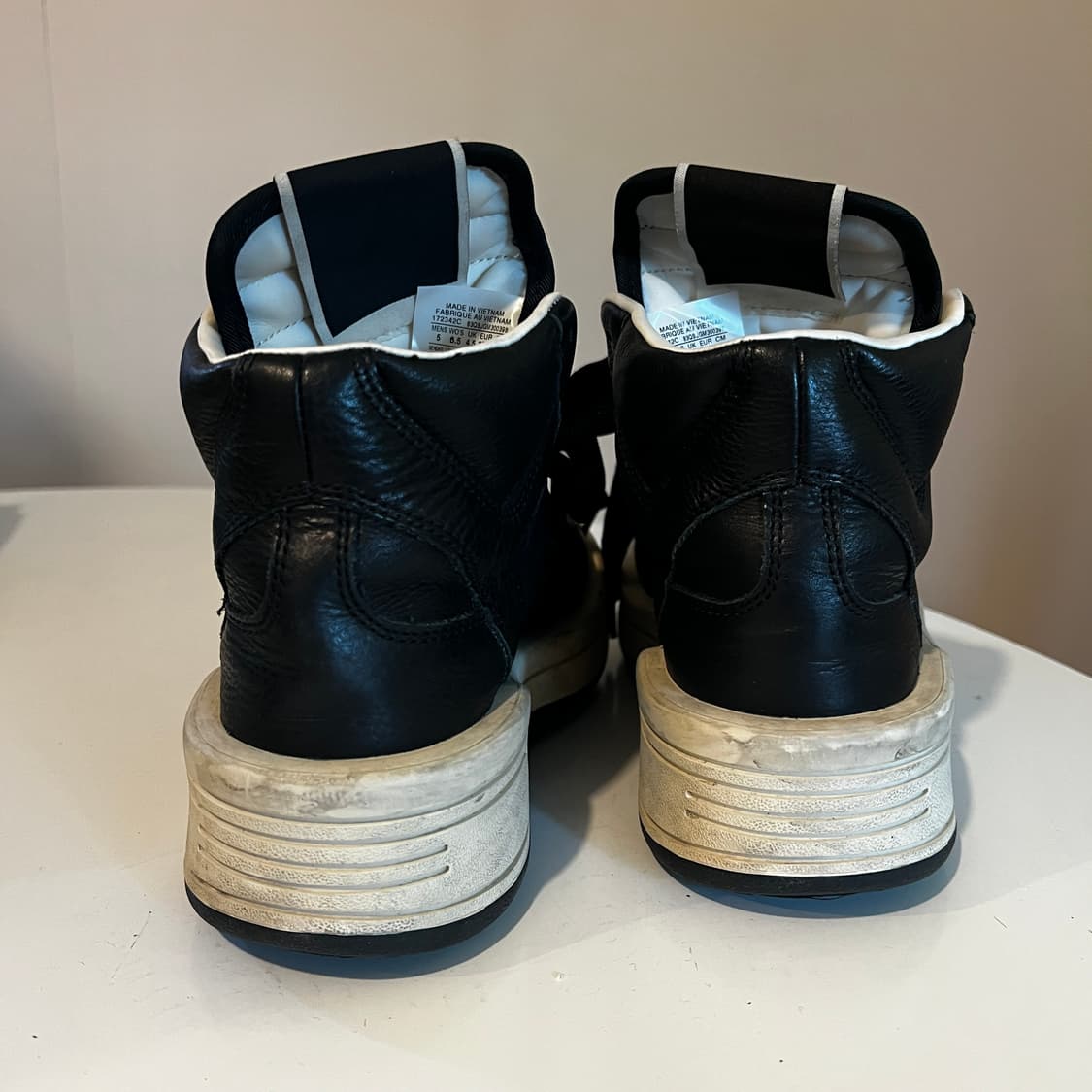 컨버스 x 다크쉐도우 터보웨폰 블랙  상품이미지3