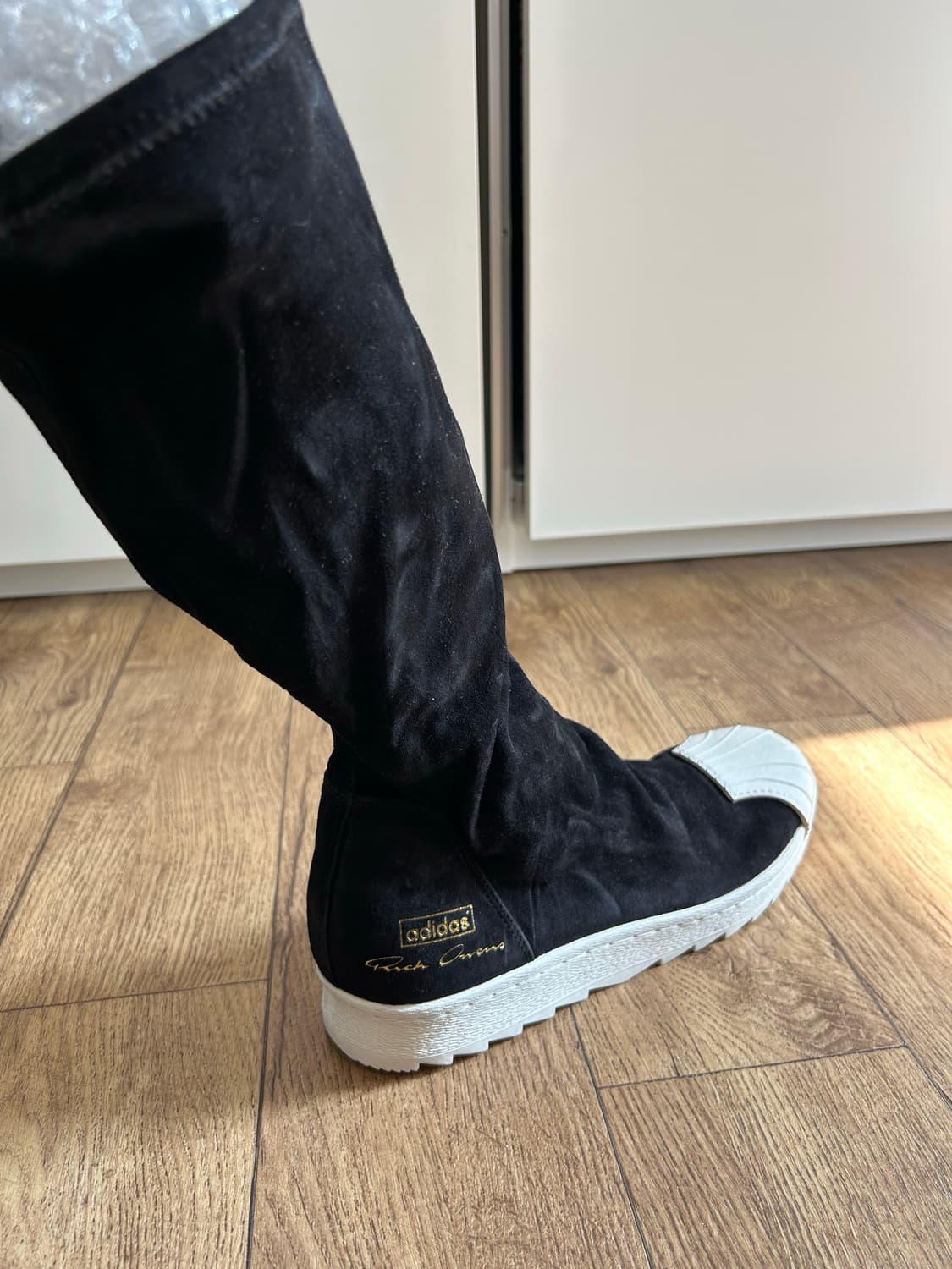 릭오웬스 아디다스 슈퍼스타 삭스 하이 상품이미지6