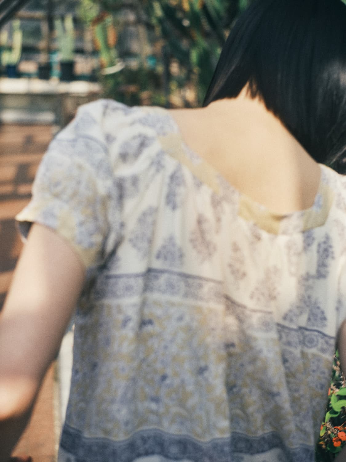 모리걸 패턴 블라우스 상품이미지2