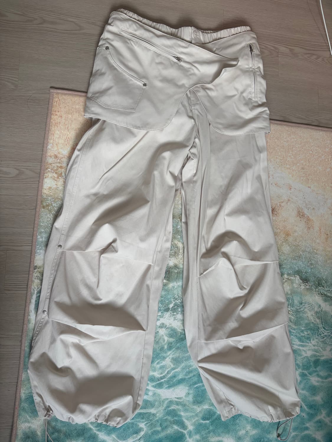 레이어드 파라슈트 팬츠 s 상품이미지2