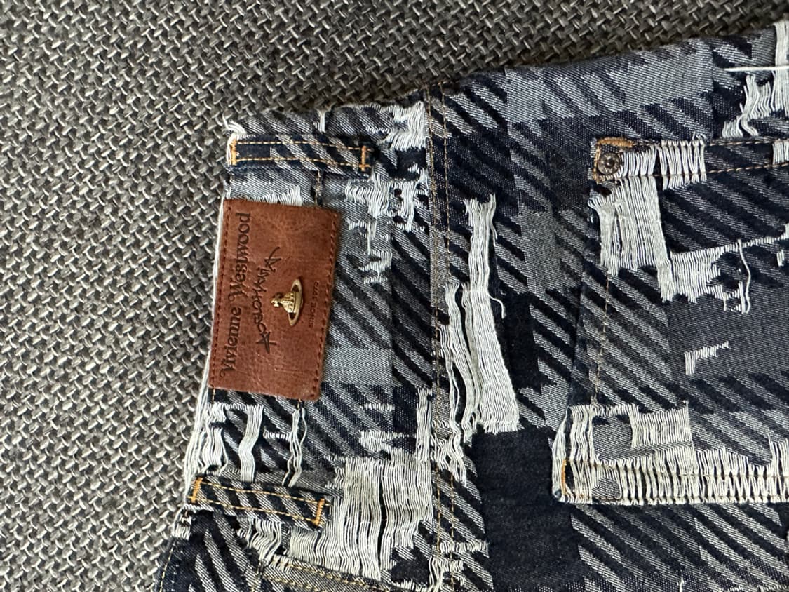 비비안 웨스트우드 패치워크 데님 상품이미지4