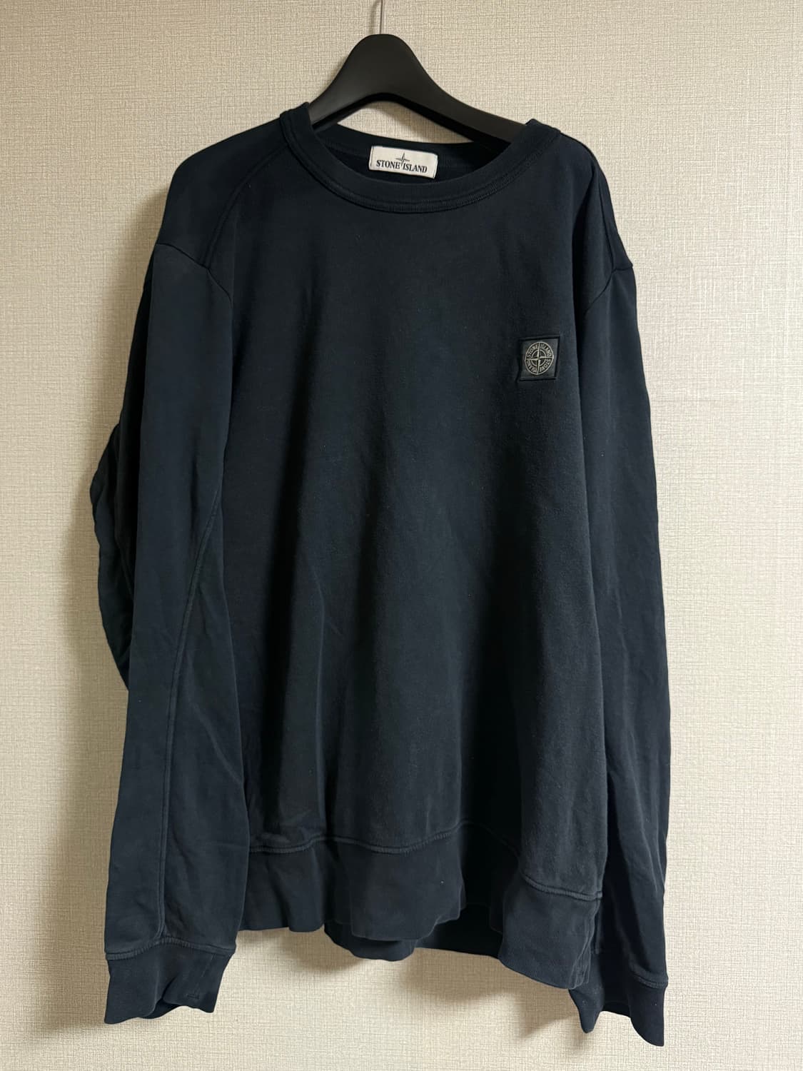 착샷O 스톤아일랜드(Stone Island) 로고 패치 맨투맨 XL 정품 상품이미지1