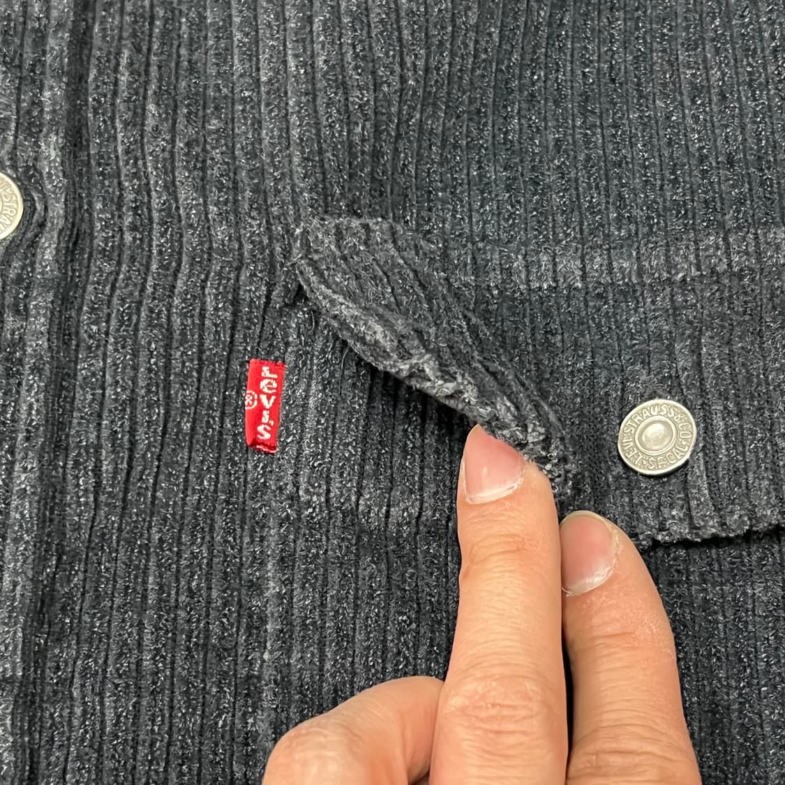  리바이스 코듀로이 워크 셔츠 y14505 상품이미지4