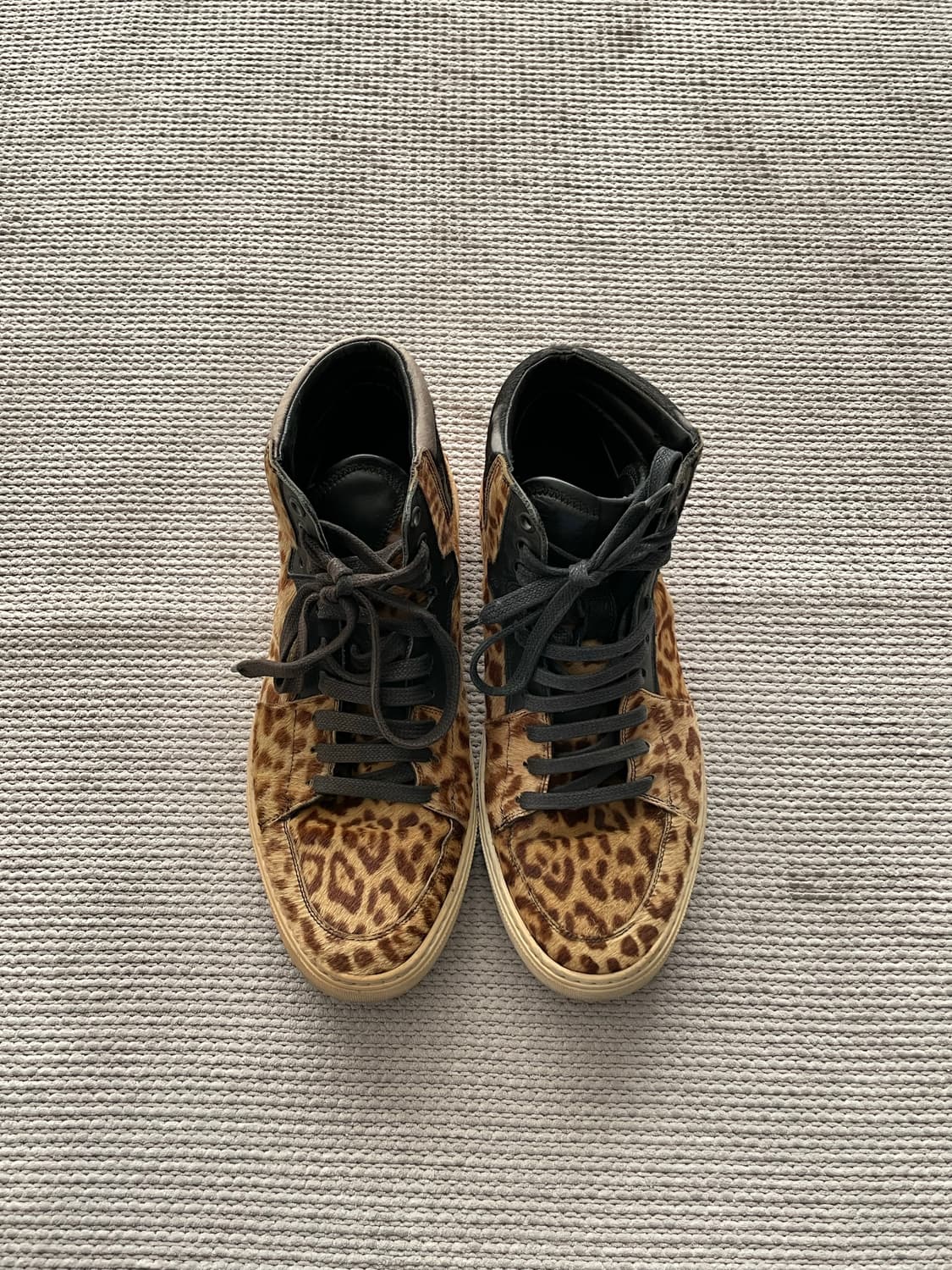 생로랑 레오파드 송치 스니커즈 상품이미지2