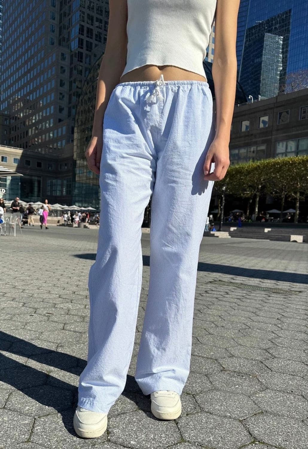 구해요 ) 브랜디멜빌 아나스타샤 코튼 스트라이프 팬츠 상품이미지1