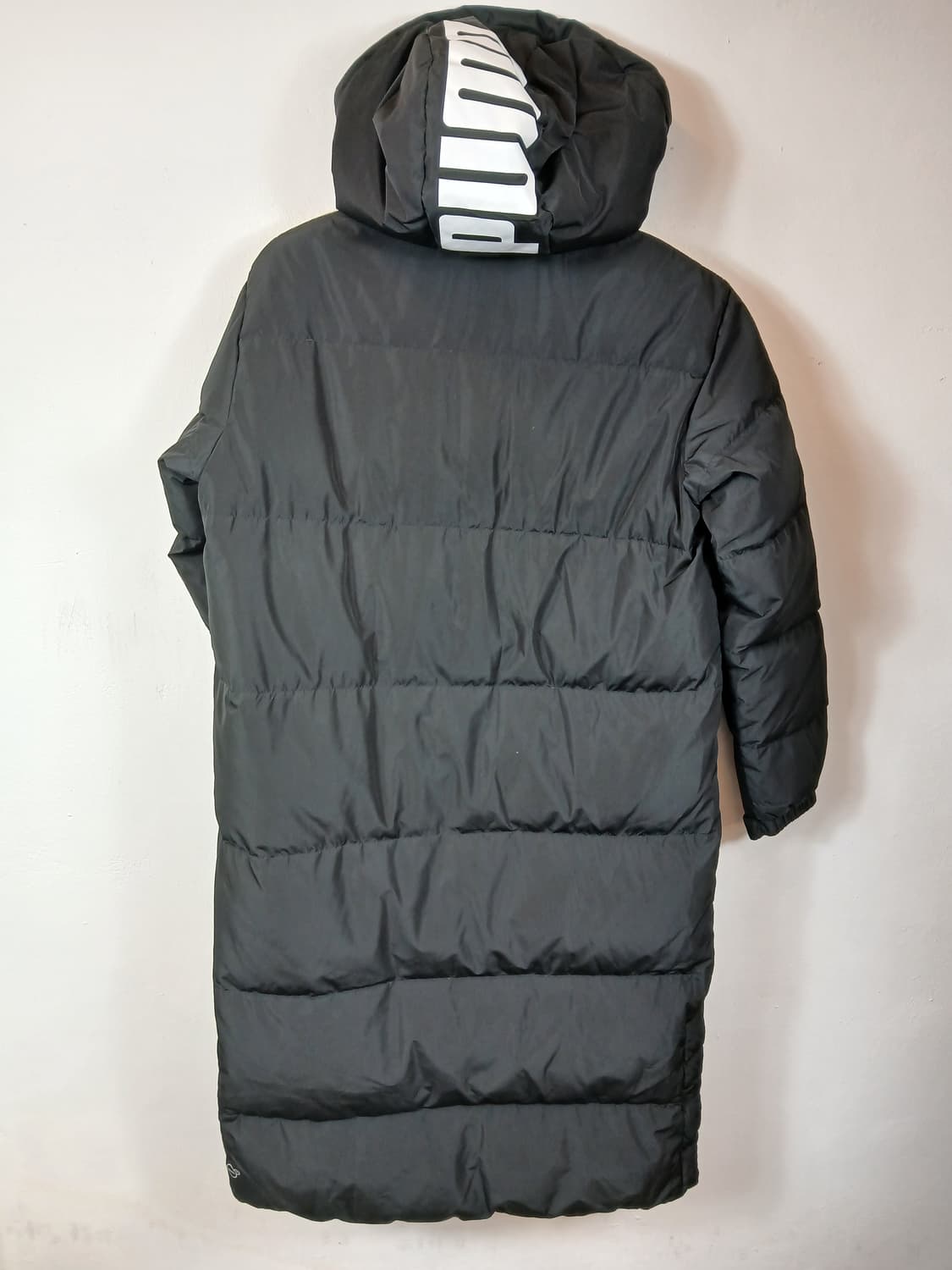 푸마 롱다운패딩 블랙 90-95 S 상품이미지6