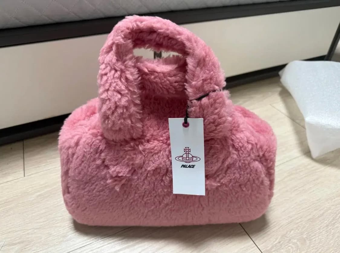 팔라스x비비안웨스트우드 볼링백 핑크 (새제품) 상품이미지2