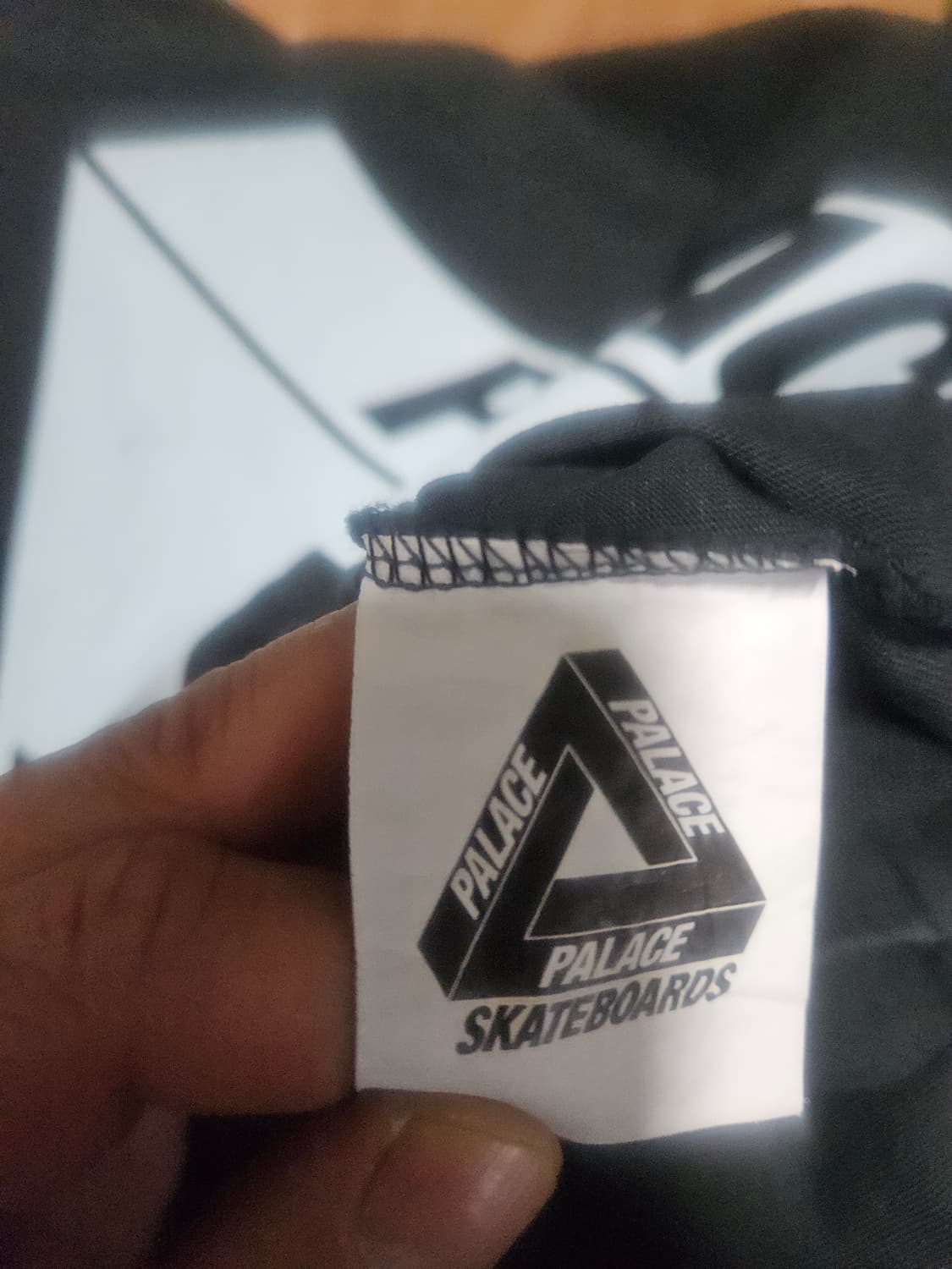 팔라스 명작 트라이투헬프 반팔티 베이비블루 라지 상품이미지3