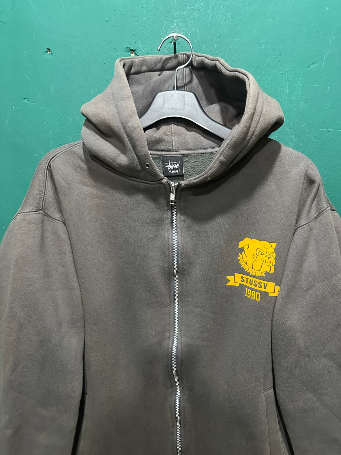 올드스투시 불독1980 후드집업 XL 상품이미지2