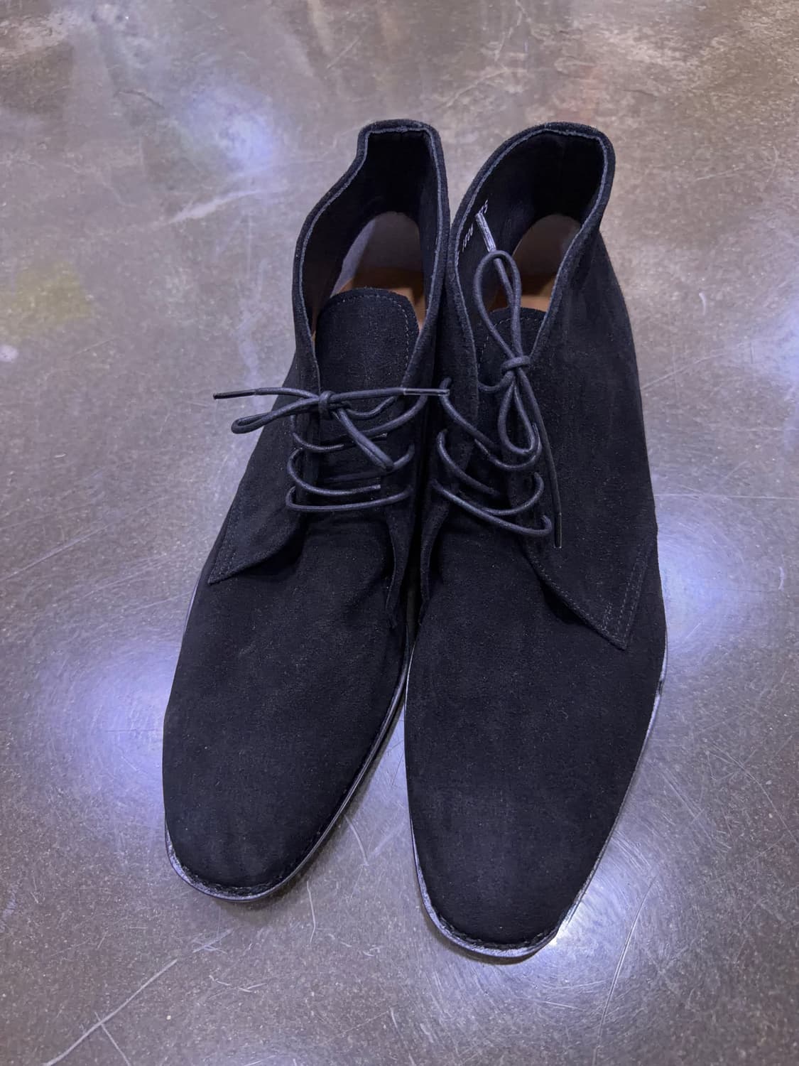 파르티콜로 스웨이드 데저트 처카부츠 블랙 275 상품이미지2