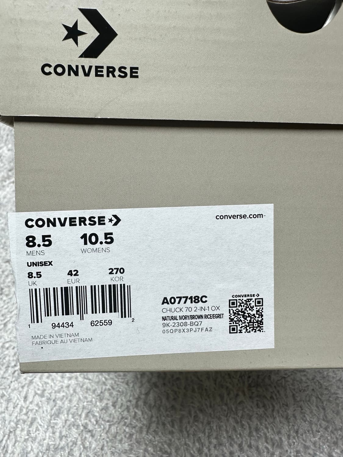 [270]컨버스 펑첸왕 척 70로우 상품이미지6