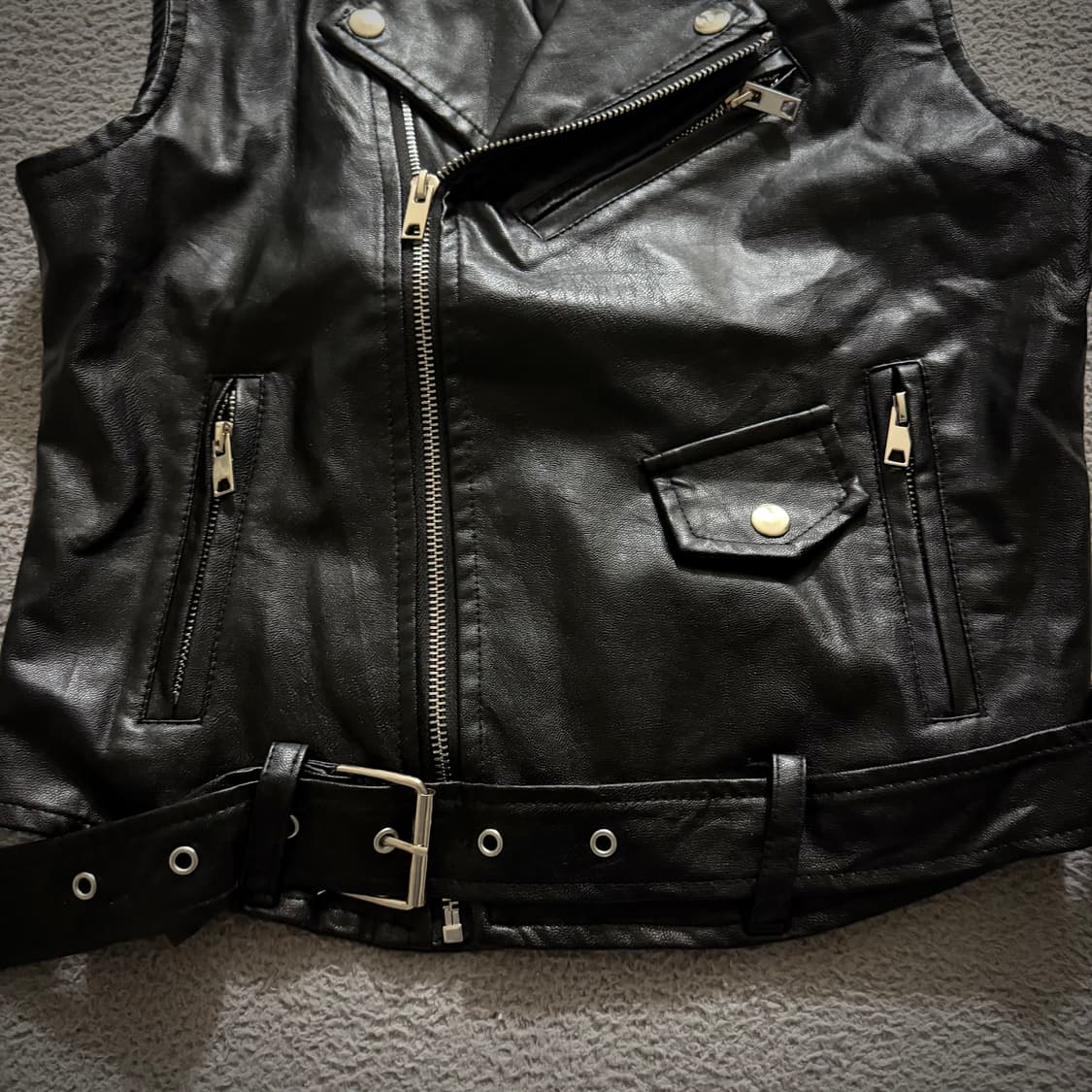 Vintage punk vest 상품이미지3