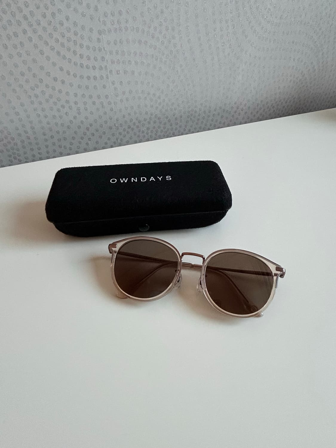OWNDAYS 일본제 선글라스 브라운 상품이미지1