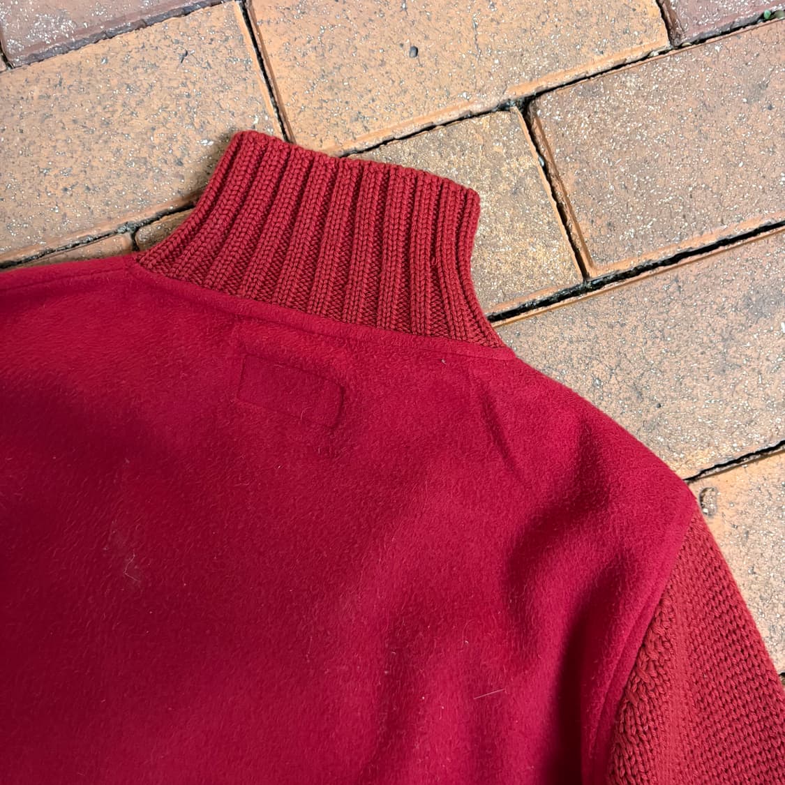 90s 몽클레르 그레노블 허스키 풀오버 하프 집 플리스 자켓 상품이미지7