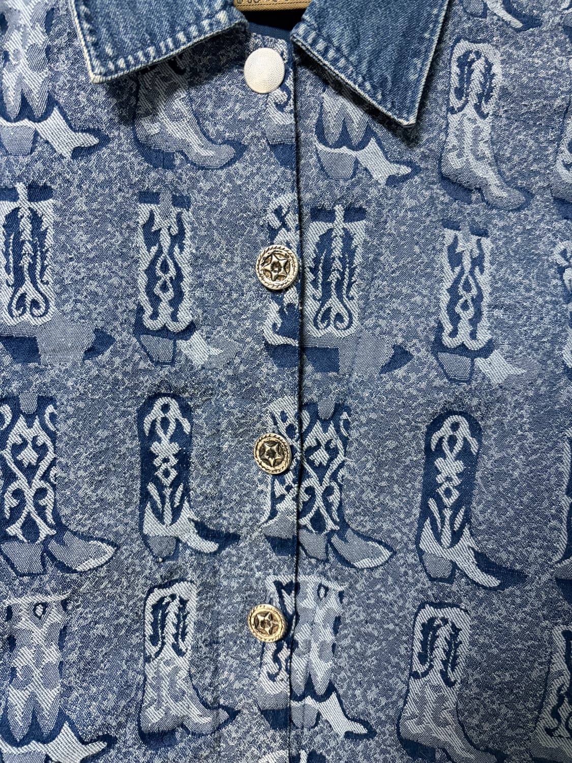 애프터먼데이 빈티지 웨스턴 부츠 데님 자켓 상품이미지3