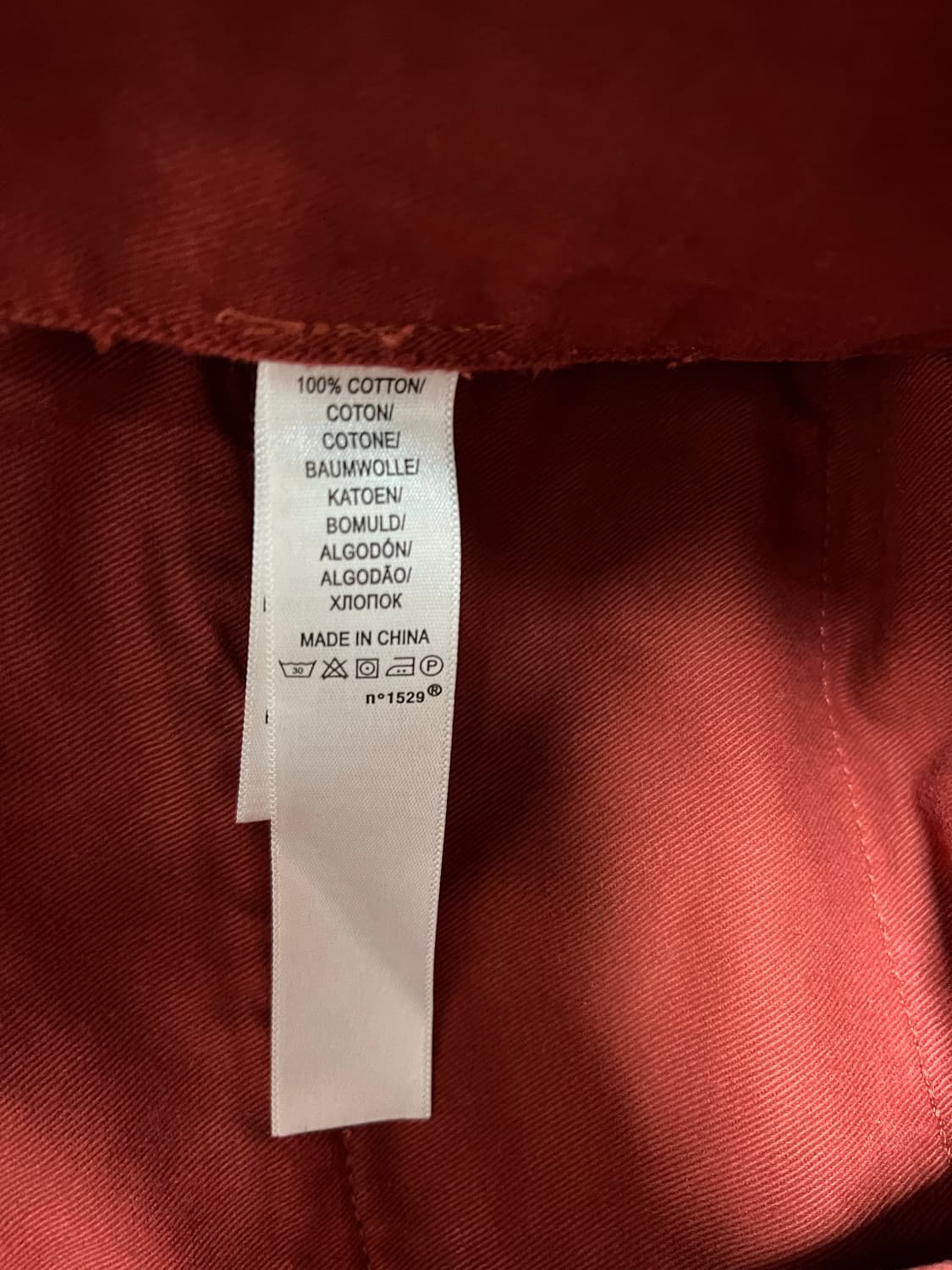 더블알엘 RRL 코튼 워싱 트윌 치노 팬츠 W31 L30 상품이미지8