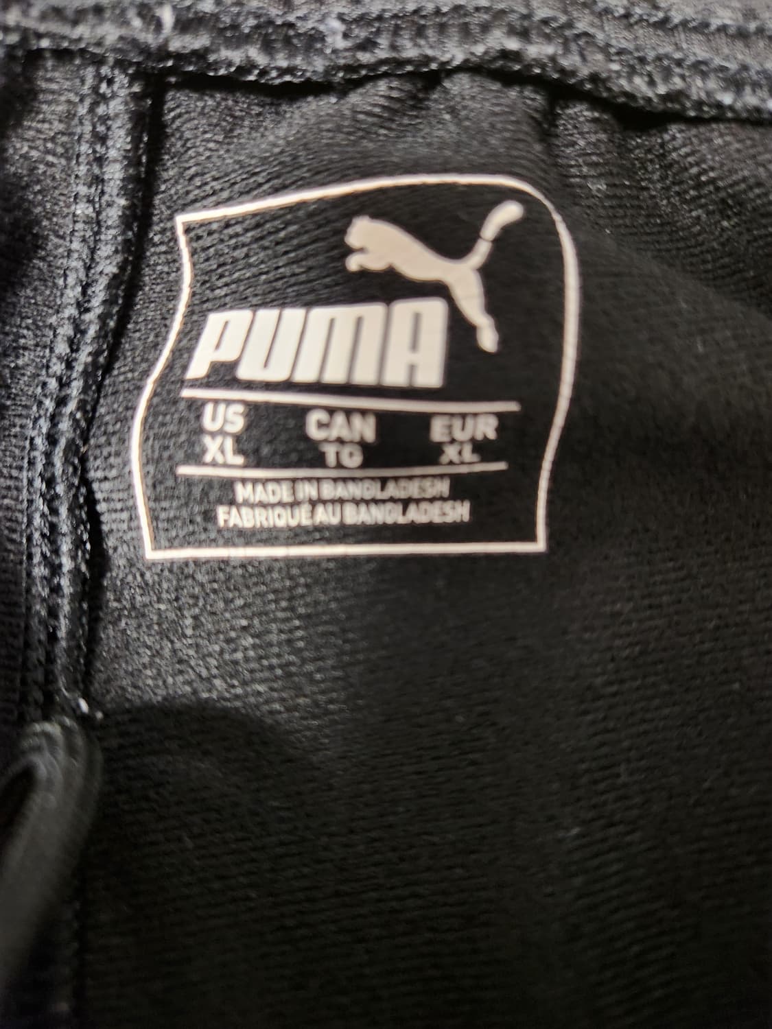 새상품급)푸마 기모 트레이닝 트랙 팬츠 사이즈xl 상품이미지8
