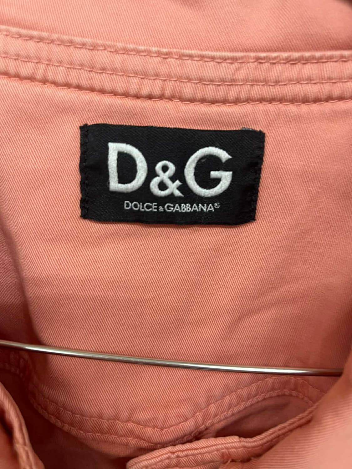 [40]D&G 돌체앤가바나 Y2k 투포켓 데님 자켓 상품이미지6