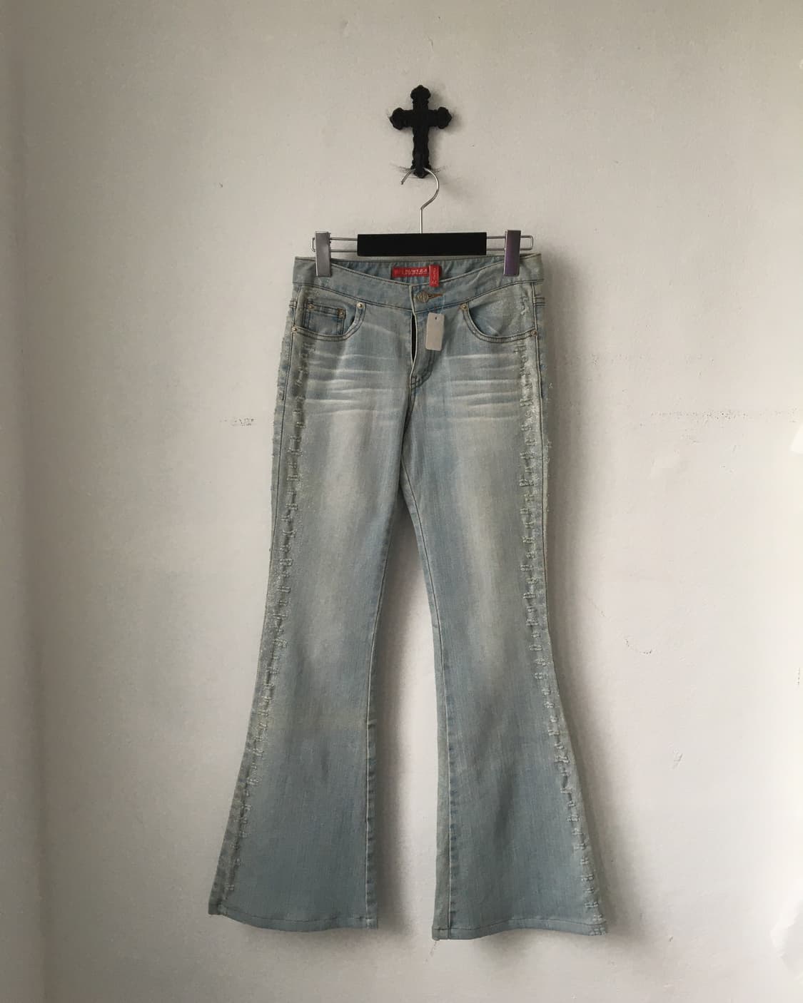 Glitter point boots cut pnats 상품이미지1