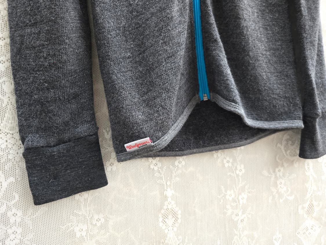 스웨덴산 울 파워 니트 풀집업 상품이미지3