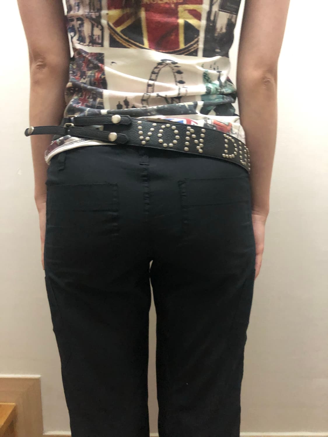 빈티지 본더치 레더 벨트 상품이미지6