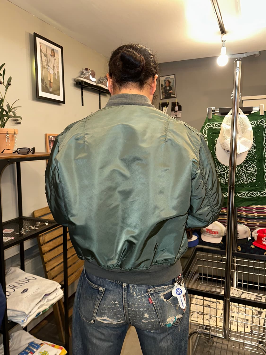 90’s Alpha Industries Ma-1 USA flight JK 상품이미지8