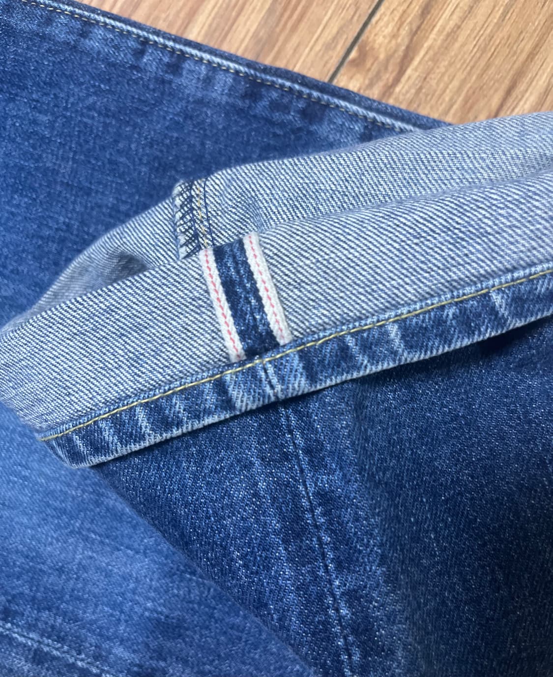 일본판 90s levis 리바이스 LVC 503BXX 빅E 셀비지 데님 상품이미지4