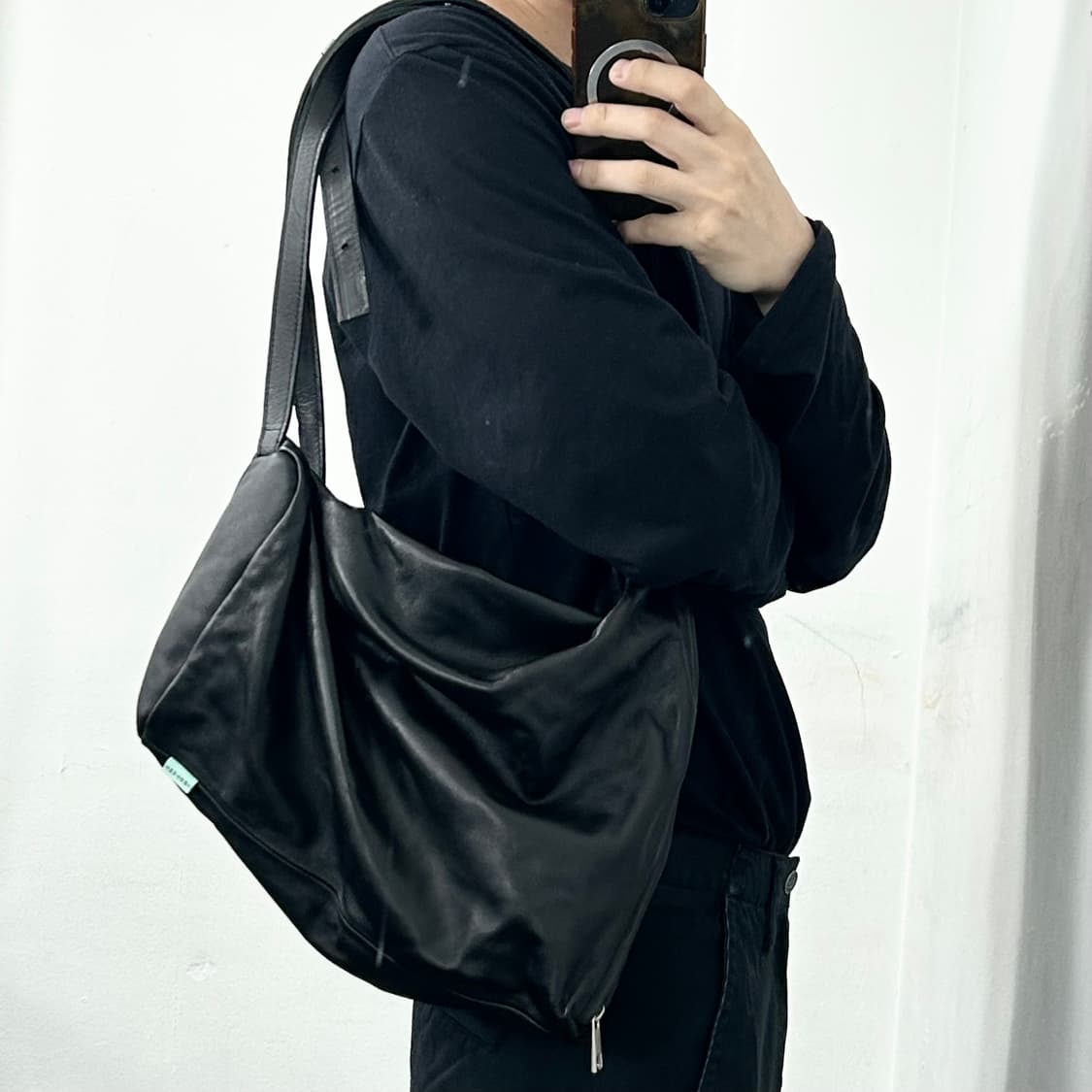 (새상품) 인스턴트 펑크 멀티웨이 레더 크로스백 상품이미지5