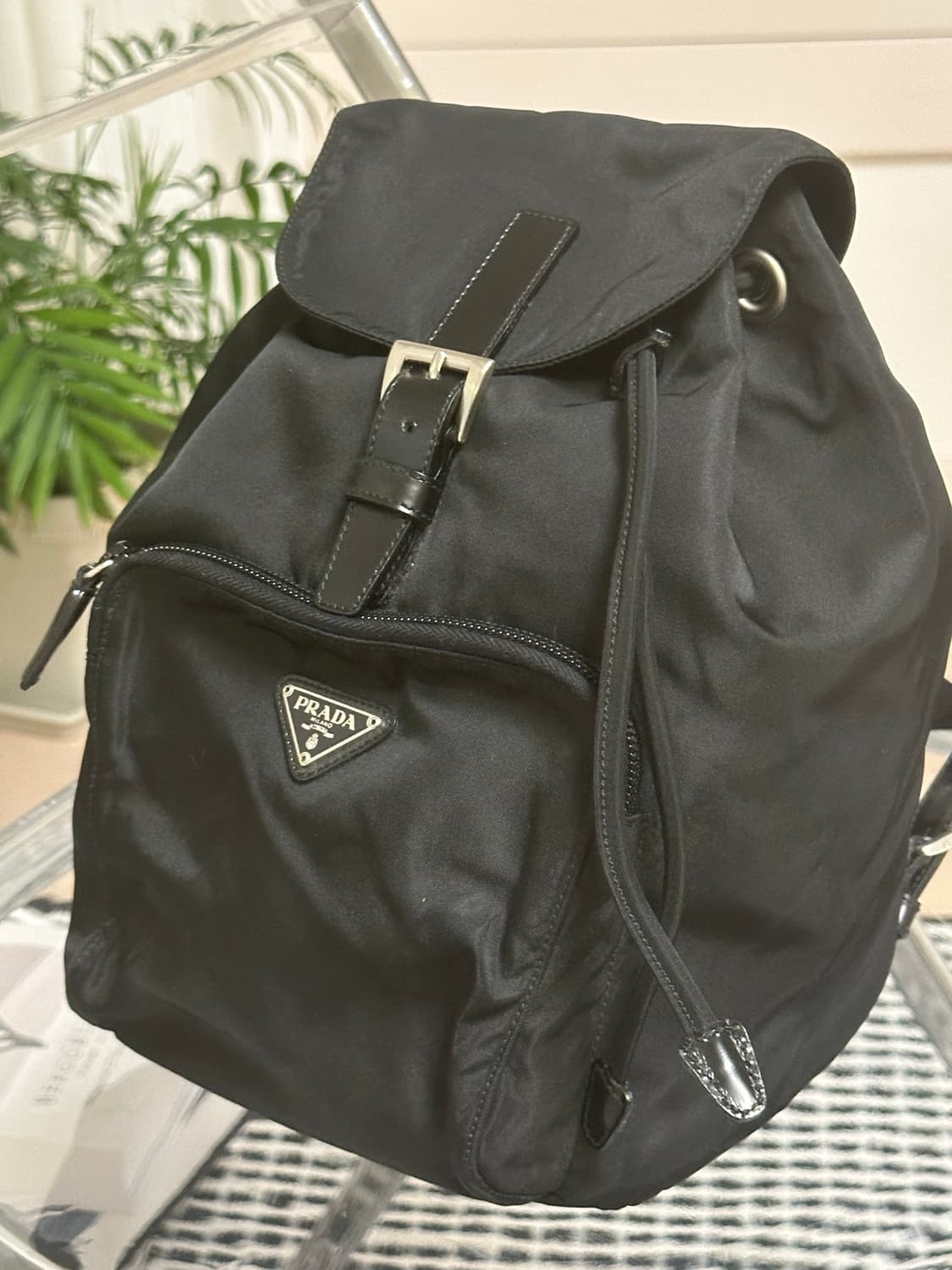 프라다 원포켓 포코노 테수토 나일론 백팩 스몰 상품이미지8