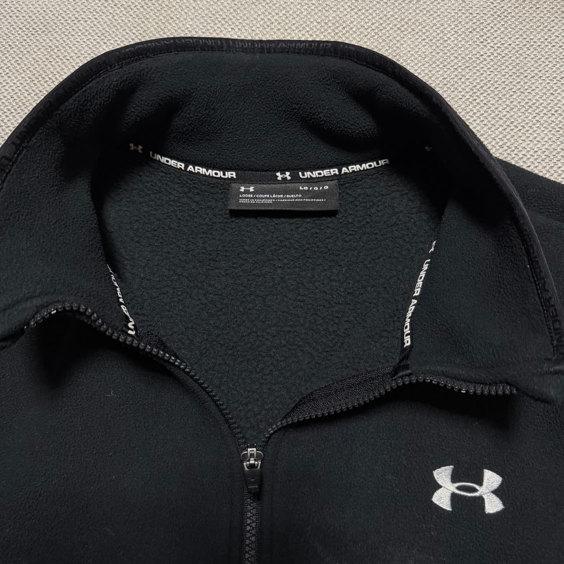 언더아머 기모 플리스 집업 자켓 상품이미지3