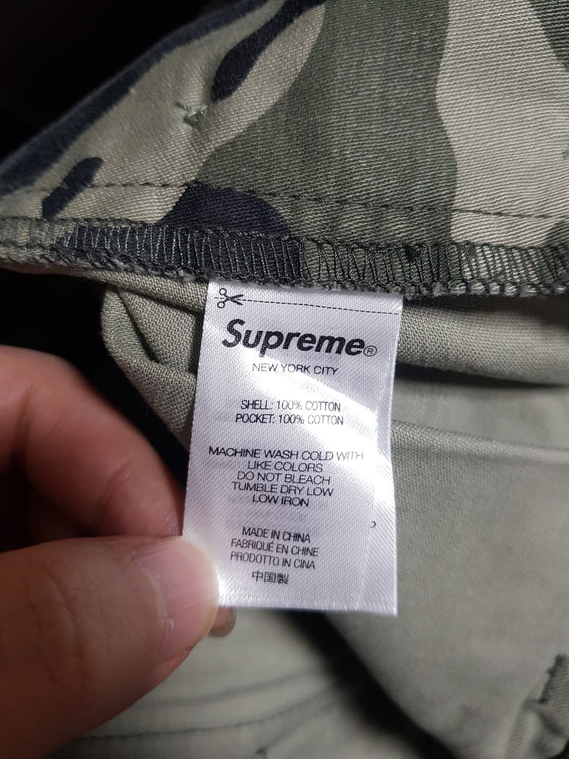 슈프림 카고 팬츠 올리브 카모 23SS 상품이미지7