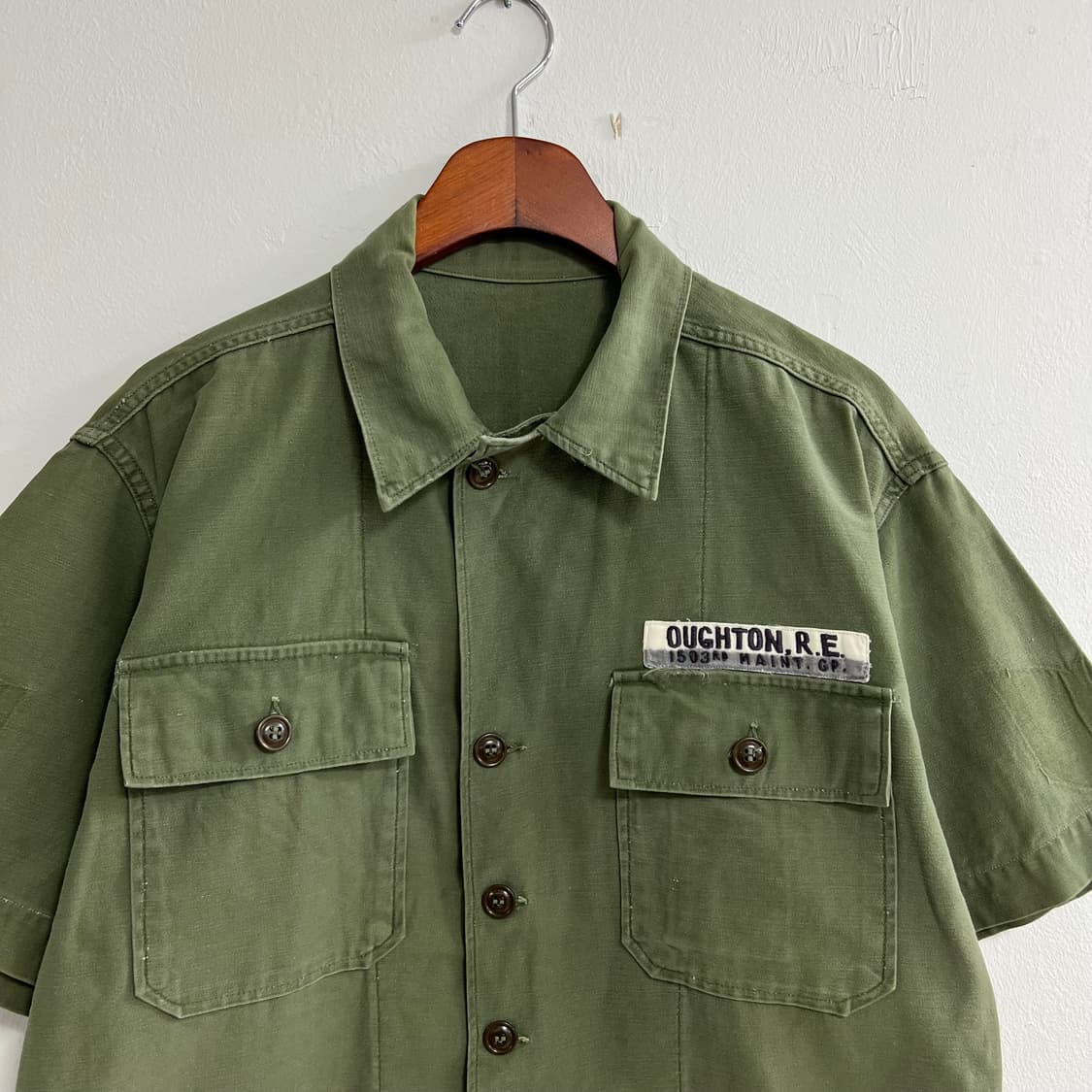 60s Og-107 밀리터리 반팔셔츠 상품이미지2