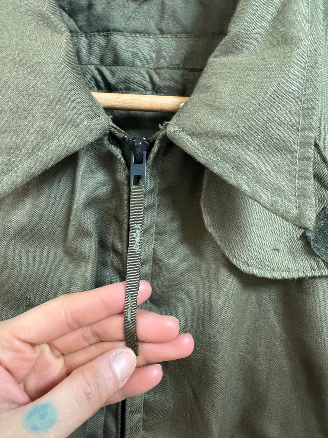 US Army 미군 CVC 탱커 자켓 상품이미지2