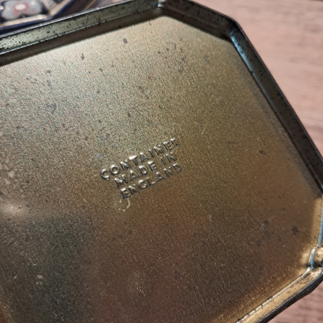 UK 빈티지 민속 문양 틴케이스 일괄 세트 (2p) 상품이미지4