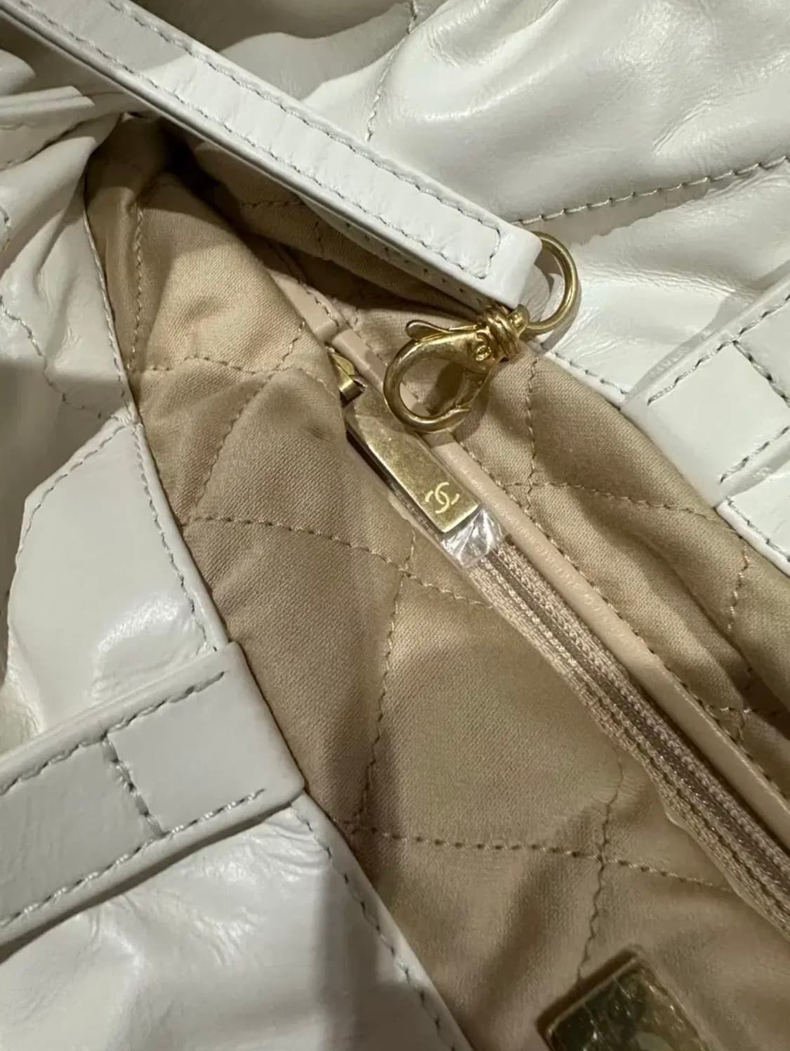 샤넬/22화이트백팩/L 상품이미지5