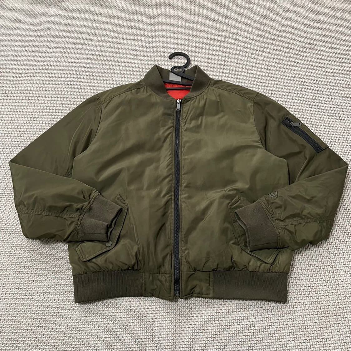 퓨마  카키 항공점퍼 6576 상품이미지1