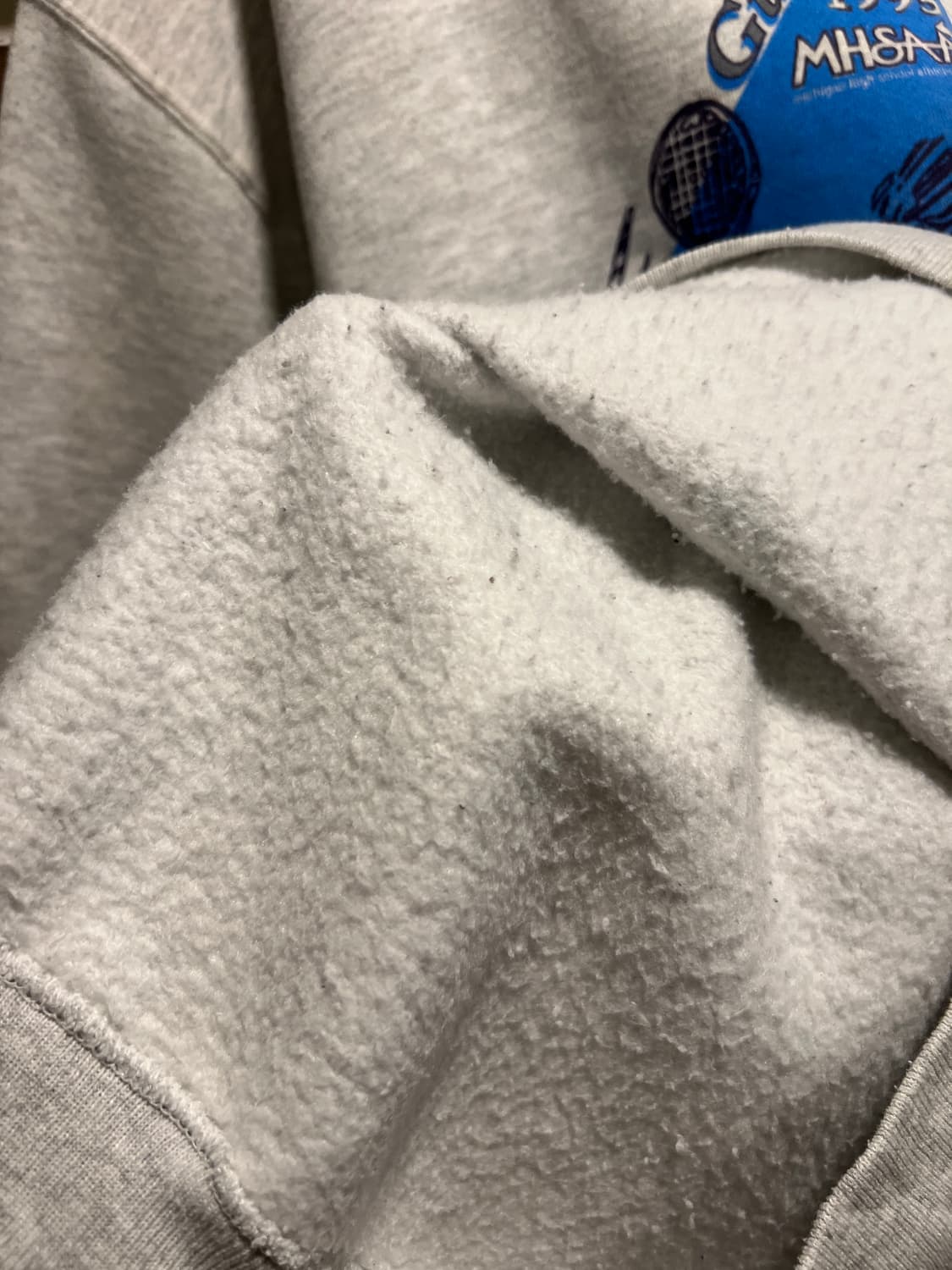 [XL]90s 러셀 Made in USA 테니스 토너먼트 멜란지 스웻셔츠 상품이미지6