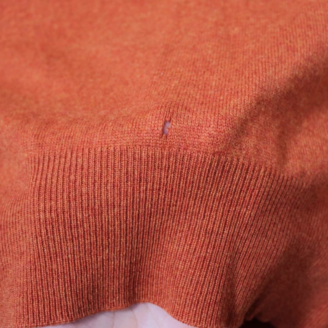 Polo 폴로 랄프로렌 오렌지 브이넥 니트 상품이미지3