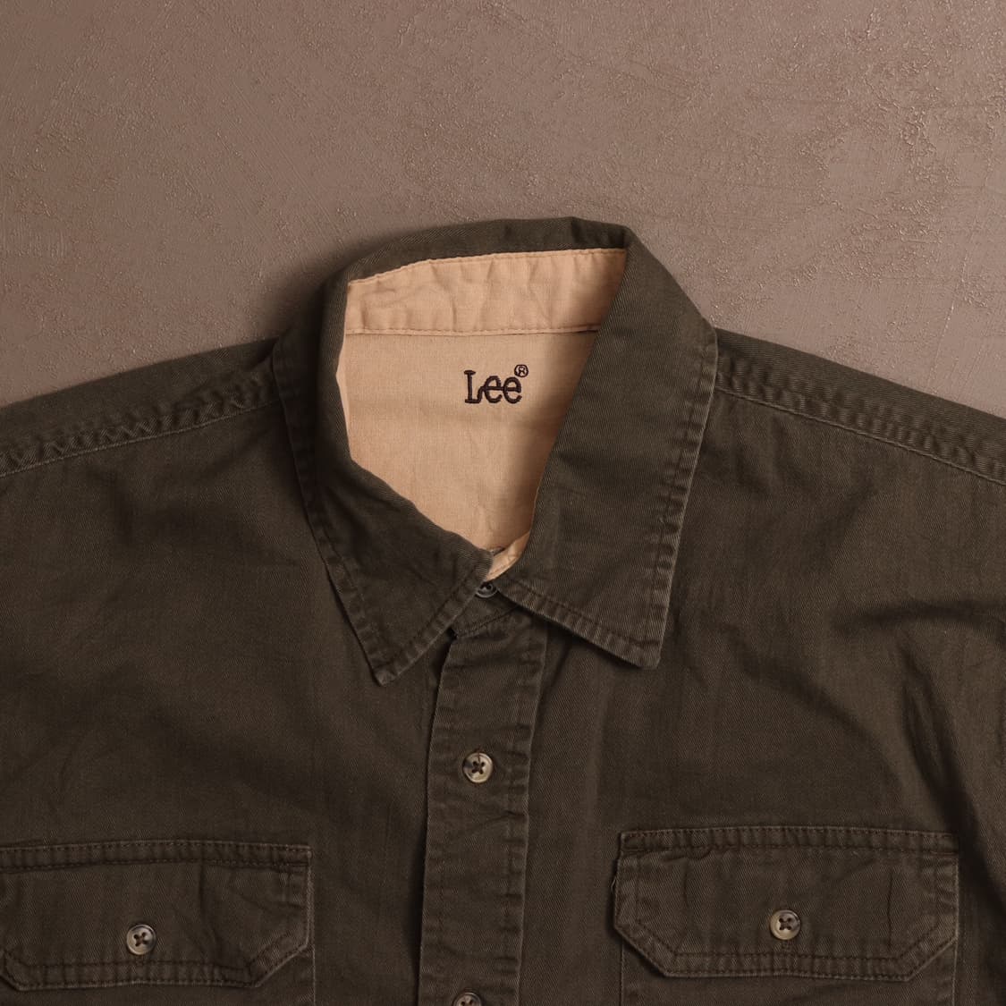 00's Lee 헤비코튼 워크셔츠 A1796 상품이미지2