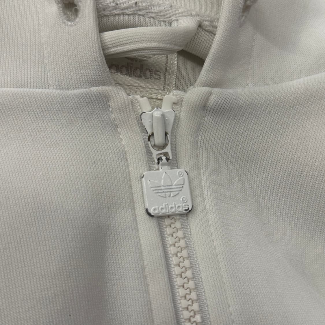 아디다스 흰빨 화이트 레드 후플 후드집업 져지 90 상품이미지7