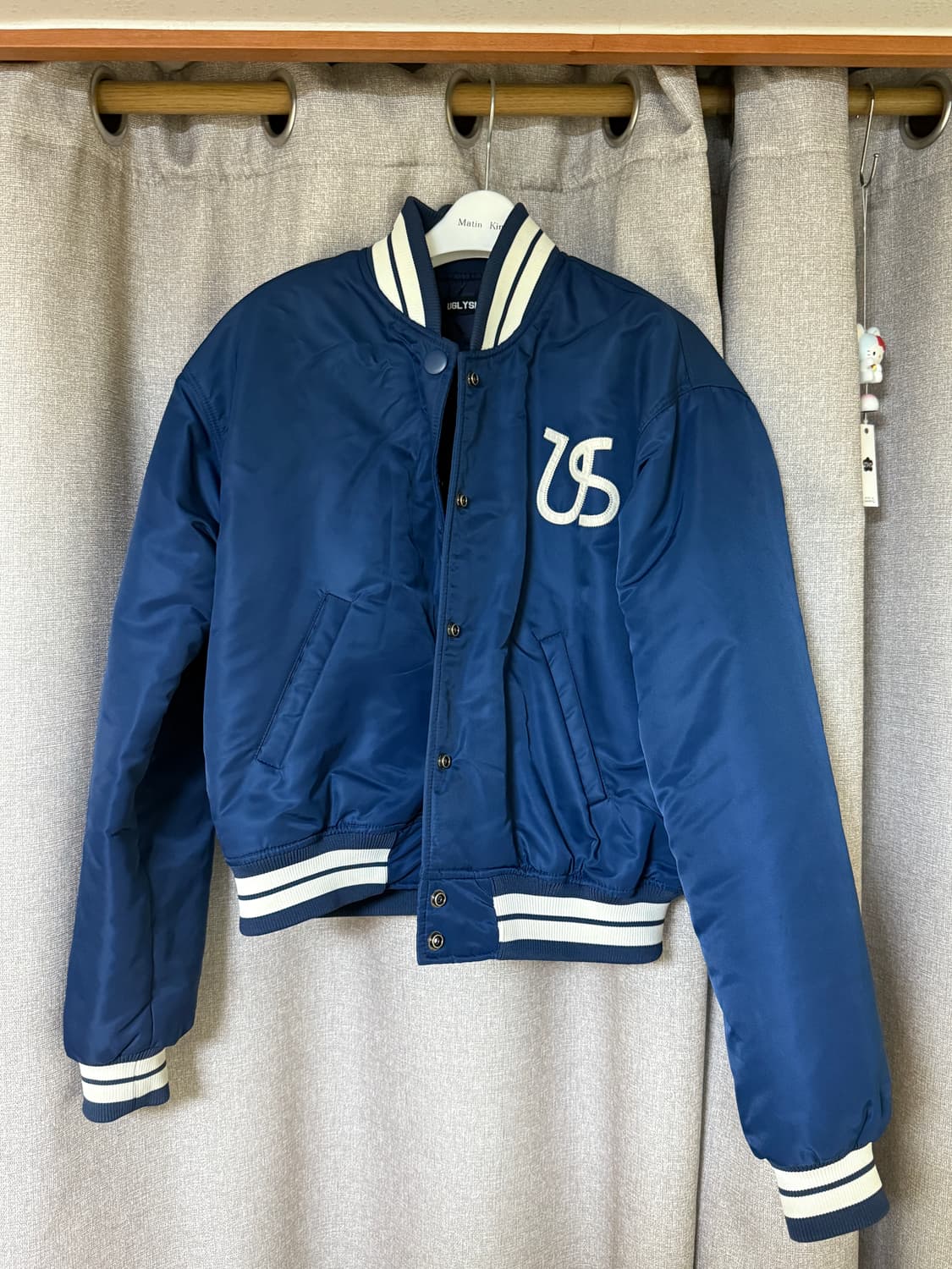 어글리쉐도우 야구점퍼 자켓 아우터 상품이미지4